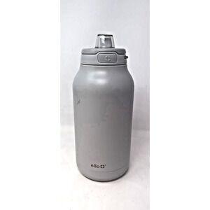 NEW Ello 64oz Hydra Stainless Steel 1/2 Gallon Jug Gray: Vacuum-Insulated Water